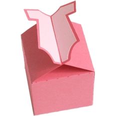 onesie favor box