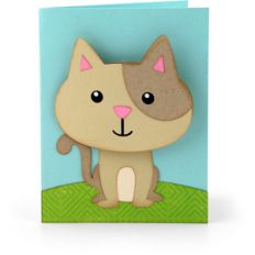 bobble head card cat