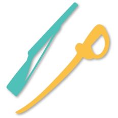 colorguard rifle and saber