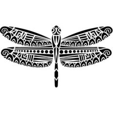 tribal dragon fly