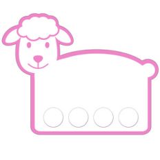 finger puppet - sheep