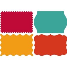 4x6 life cards shaped