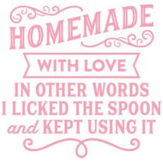 homemade with love