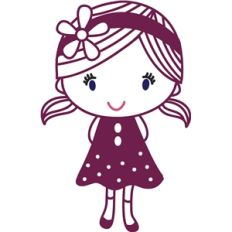 girl with flower headband