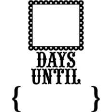 'days until' countdown phrase