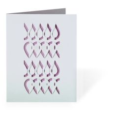 'fold and tuck' teardrops card