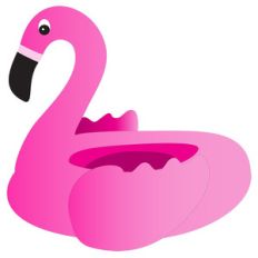 flamingo float