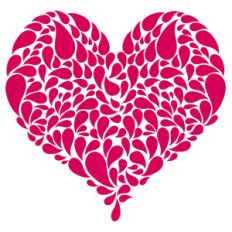 waterdrop heart