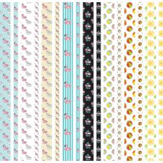 pool-themed washi strips