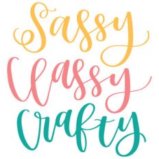 sassy classy crafty