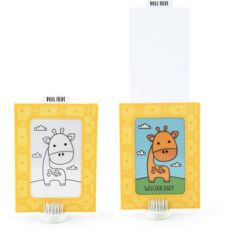 magic slider card giraffe