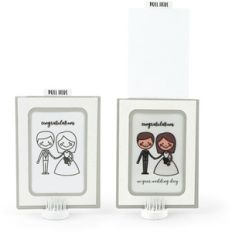 magic slider card wedding