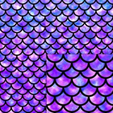 mermaid scales pink purple pattern