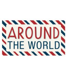 around the world
