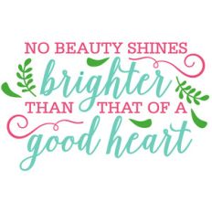 no beauty shines brighter quote