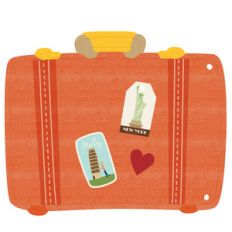 travel suitcase