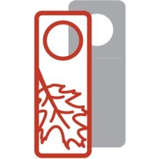 leaf wine tag