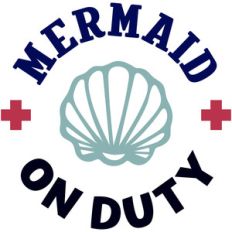 mermaid on duty