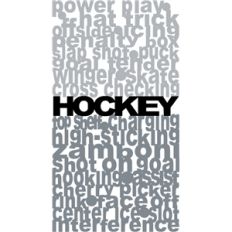 hockey subway art