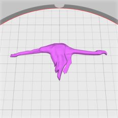 flamingo flying embellishment
