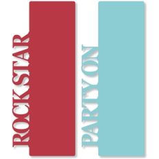 letter-size rock star cards