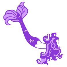 mermaid swimming