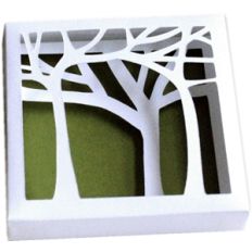 3d trees wall art