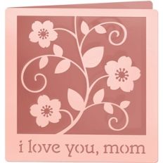 mother's day square card