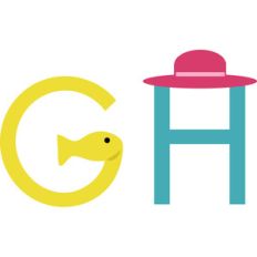 alphabet learning craft - g and h