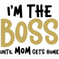 baby t-shirt i'm the boss