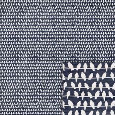 blue birds background paper