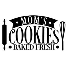 mom's cookies sign