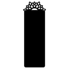 flower bookmark