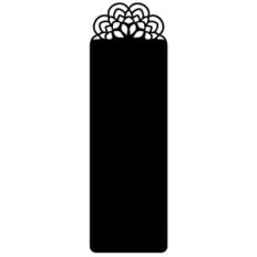 flower bookmark