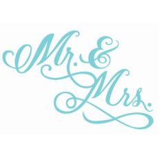 wedding mr and mrs phrase