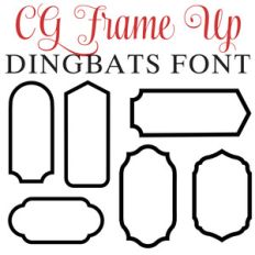 cg frame up dingbats