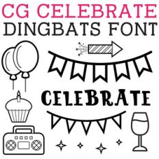 cg celebrate dingbats
