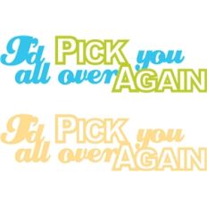 pick you again phrase