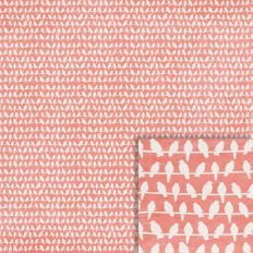 pink birds background paper