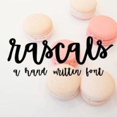 rascals font