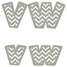 chevron alphabet