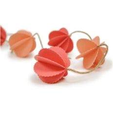 scalloped globe garland