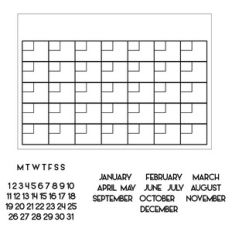 build a calendar grid