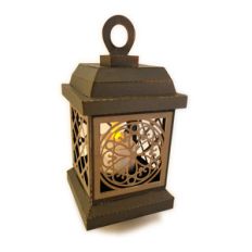 lantern 3d hanging floral grille