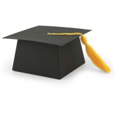 graduation cap favor box