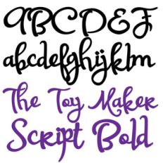 pn the toy maker script bold