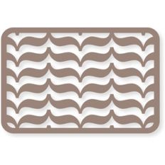 curvy chevron 4x6 life card