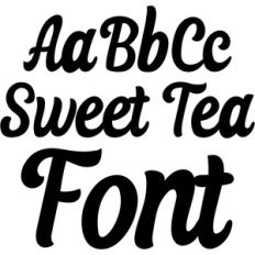 sweet tea font