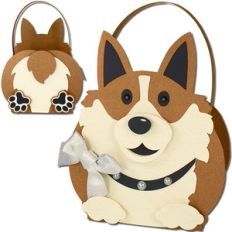 corgi dog basket