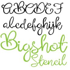 pn bigshot stencil